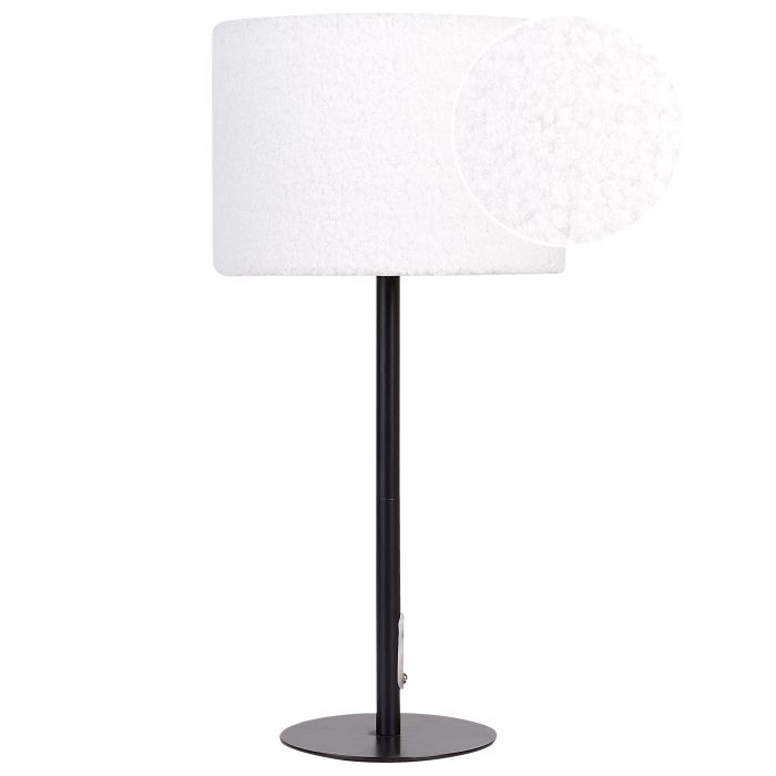 Boucle Table Lamp White VINAZCO