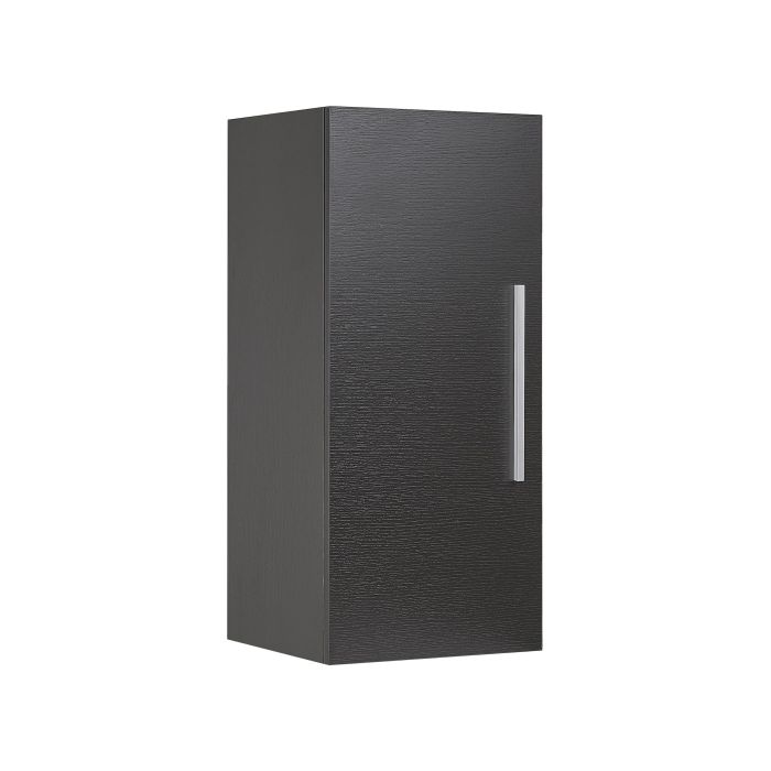 3- Shelf Wall Mounted Bathroom Cabinet Black BILBAO