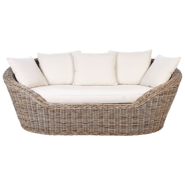 Rattan Garden Daybed Natural CAVO