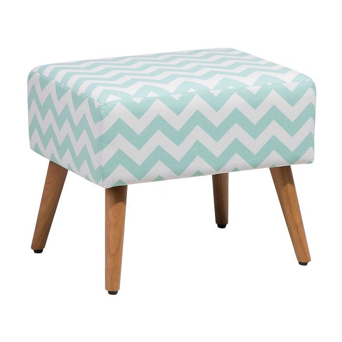 Footstool Mint Green MANTEO