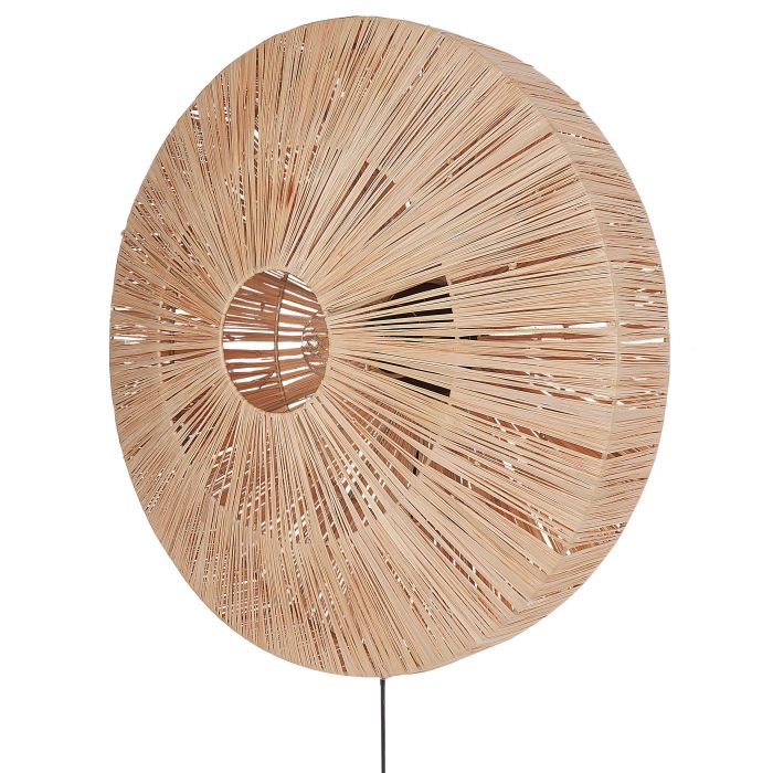 Straw Wall Lamp Natural LUMUT