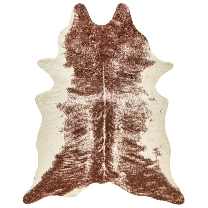 Faux Fur Area Rug 150x200cm Brown