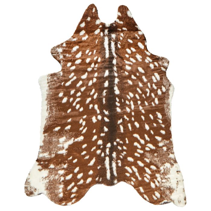 Faux Fur Area Rug 150x200cm Brown