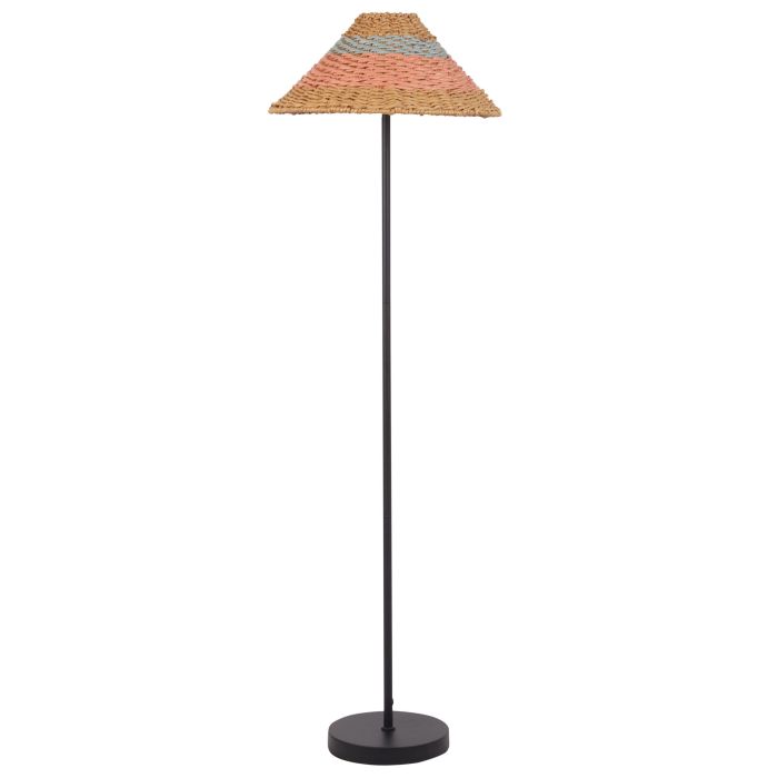 Paper Rope Floor Lamp Beige KYOGA