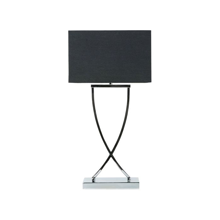 Table Lamp Silver and Black YASUNI