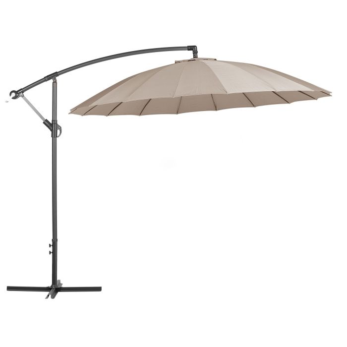 Cantilever Garden Parasol 2.68 m Sand Beige CALABRIA II