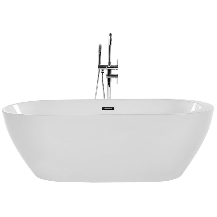Freestanding Bath 1700 x 800 mm White NEVIS