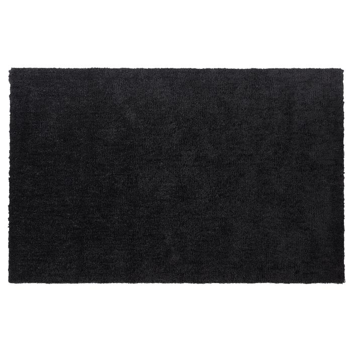 Shaggy Area Rug 200x300cm Black