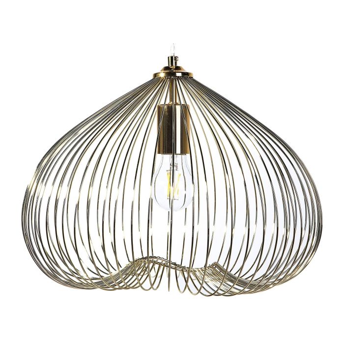 Metal Pendant Lamp Gold TORDINO