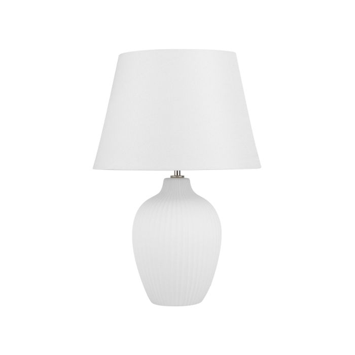 Ceramic Table Lamp White FERGUS