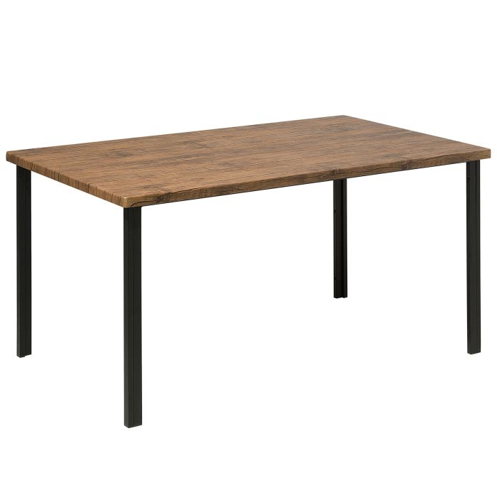 Dining Table 150 x 90 cm Dark Wood LAREDO