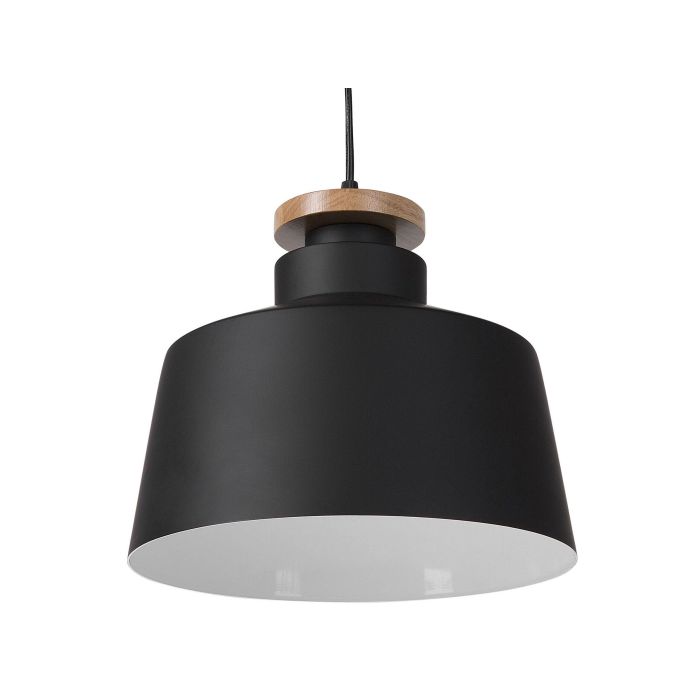 Metal Pendant Lamp Black DANUBE