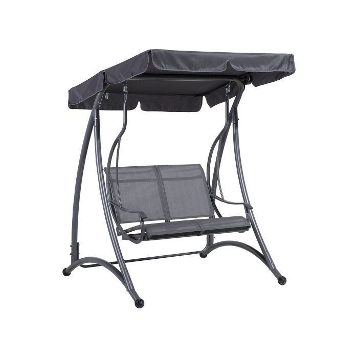 Fabric Garden Swing Grey TESERO