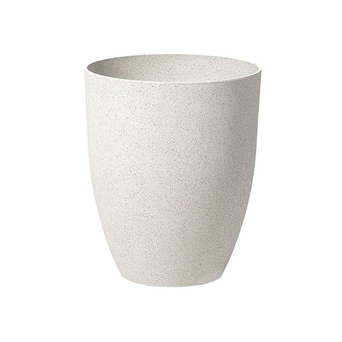 Plant Pot 35 x 35 x 42 cm Off-White CROTON
