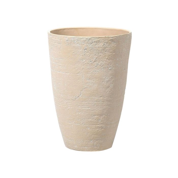 Plant Pot 43 x 43 x 60 cm Beige CAMIA
