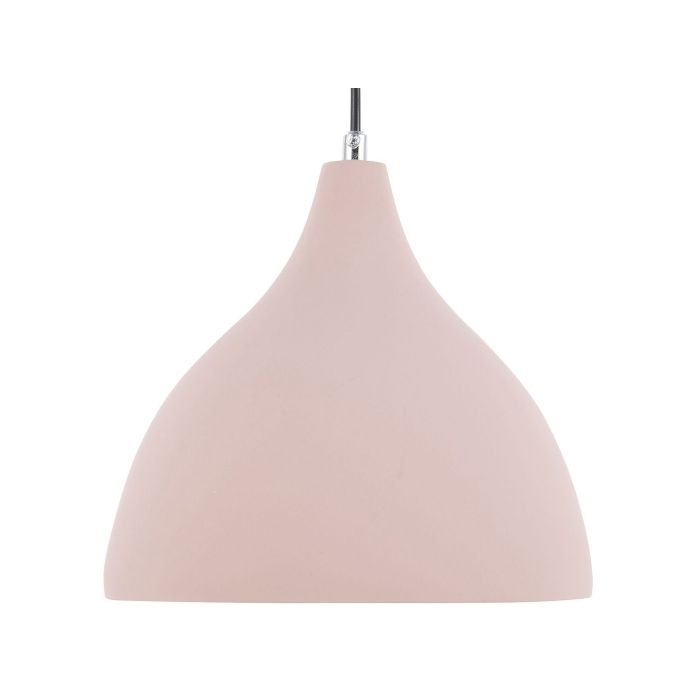 Concrete Pendant Lamp Pink LAMBRO
