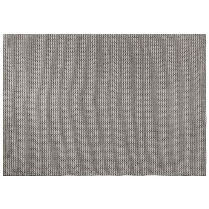 Wool Area Rug 160x230cm Dark Grey