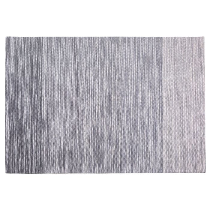 Wool Area Rug 140x200cm Grey