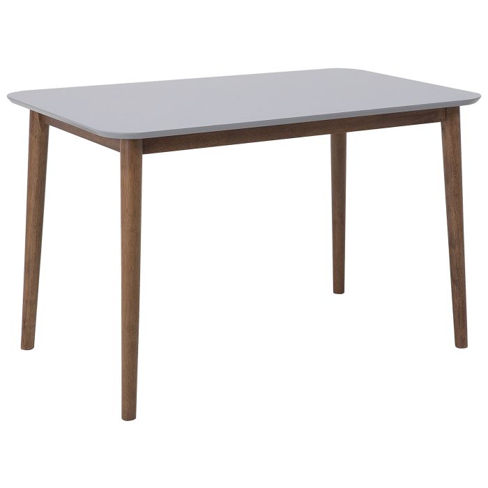 Wooden Dining Table 118 x 77 cm Grey MODESTO