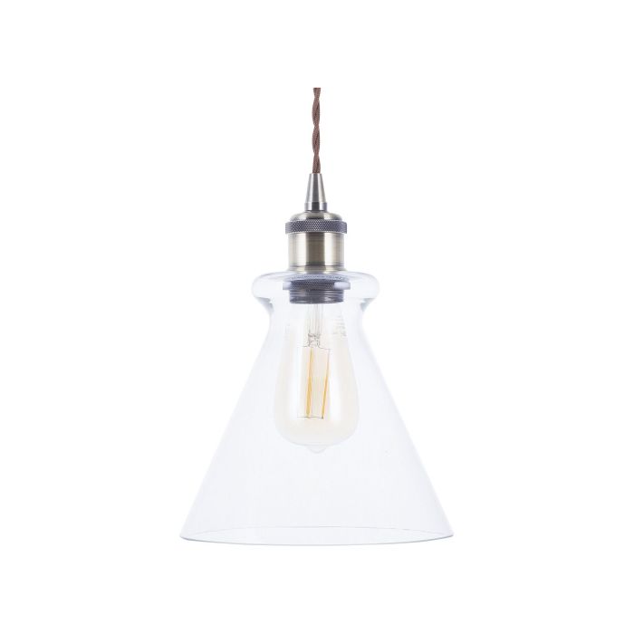 Glass Pendant Lamp Transparent BERGANTES