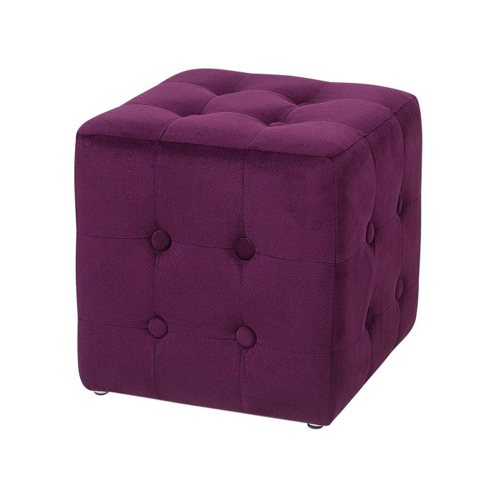 Pouffe Dark Purple WISCONSIN