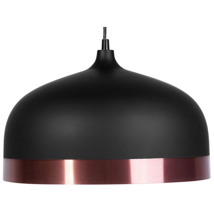 Metal Pendant Lamp Black PARINA