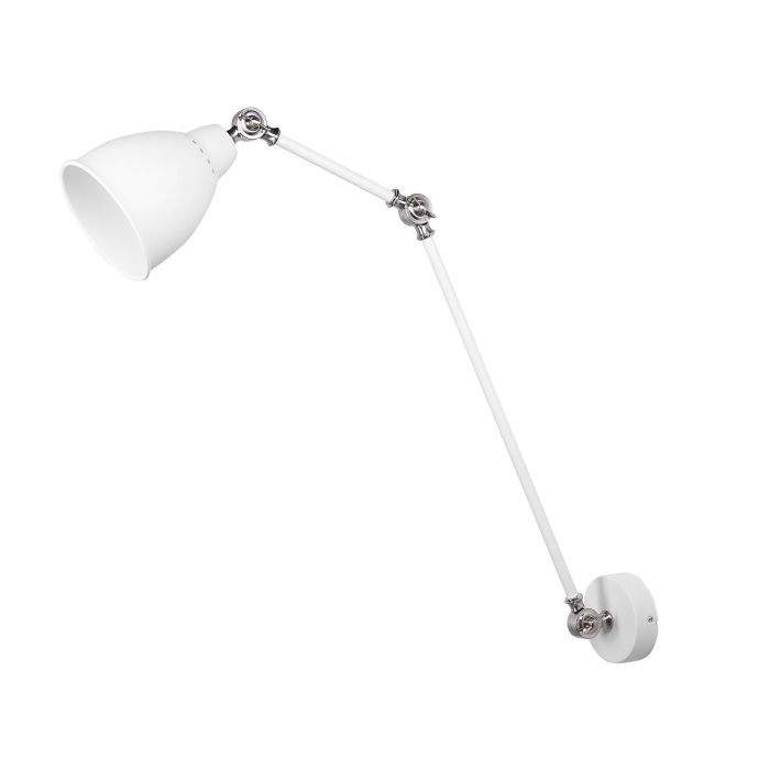 Long Arm Wall Light White MISSISSIPPI