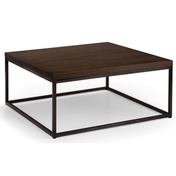 Brooklyn Square Coffee Table - Dark Oak