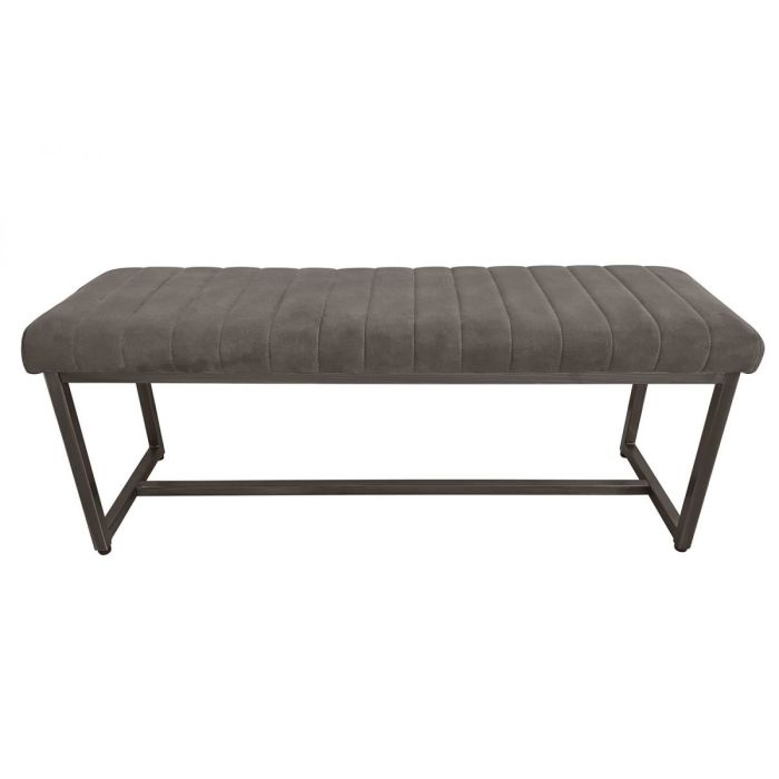 Brooklyn Upholstered Bench - Charcoal