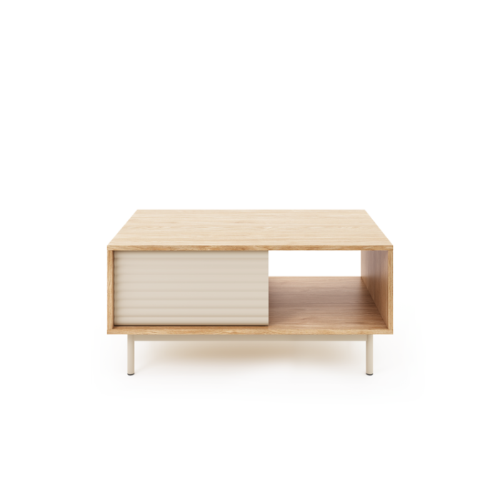 FINA Coffee Table - Oak and Beige