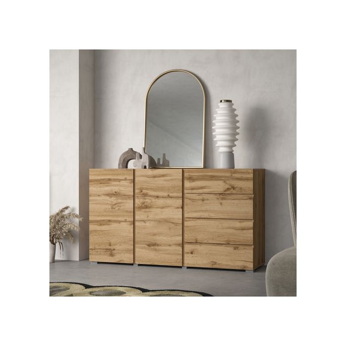 SOREN Sideboard Cabinet 138cm - Oak