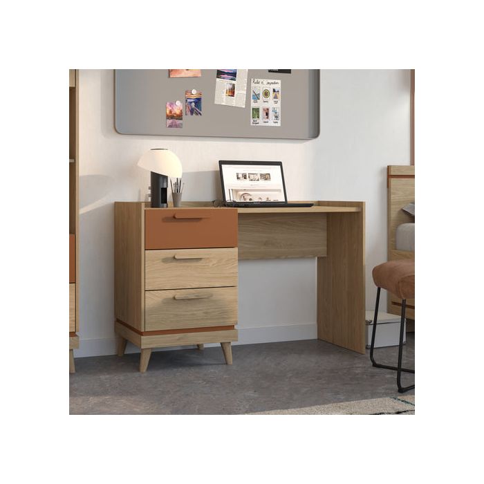 NORA Office Desk 120cm - Oak