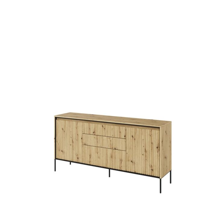 TRADESSA Sideboard Cabinet 166cm - Oak