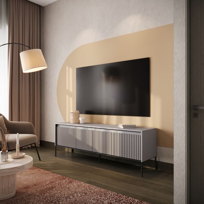 TRADESSA TV Unit 167cm - Grey Matt