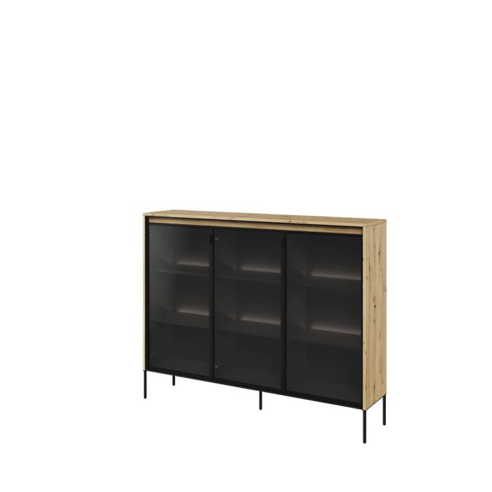 TRADESSA Low Display Cabinet - Oak
