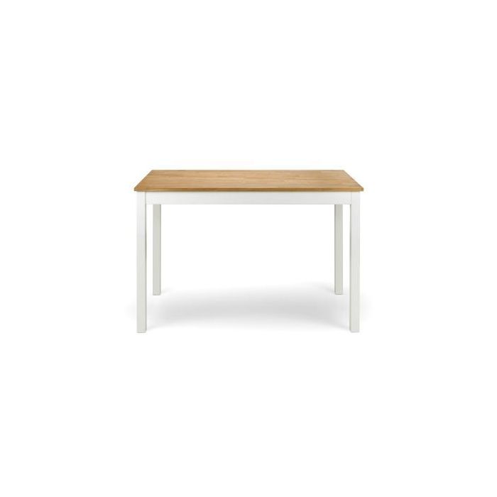 Coxmoor Rectangular Dining Table - Ivory & Oak