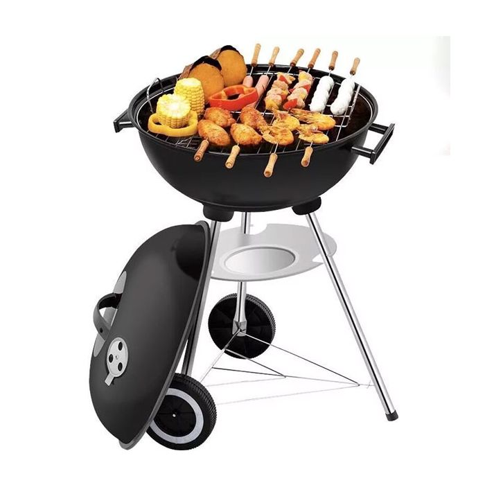 Party BBQ Grill - Portable Charcoal Grill Outdoor Heat Control - 2 Colours