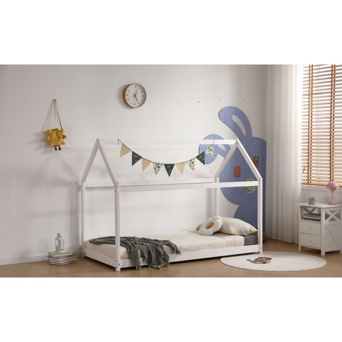 Single Bed - SLY 3ft Kids Bed White