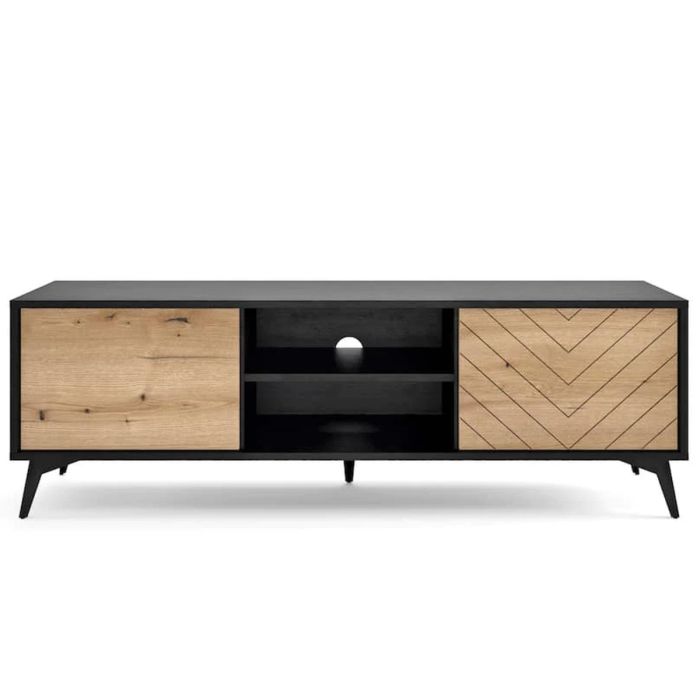 Ravenna Serene TV Cabinet with 2 Doors - Oak Evoke