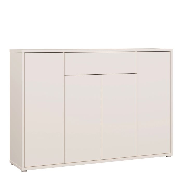 AVELINE Sideboard with 4 Doors and 1 Drawer Push to Open - Sand