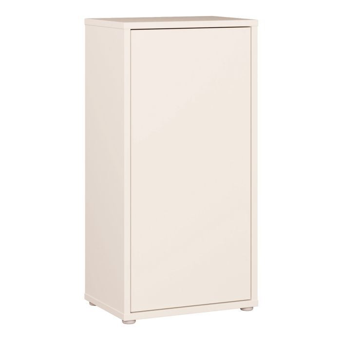 AVELINE 1 Door Display Cabinet Cupboard with Push to Open Door - Sand
