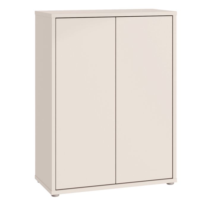 AVELINE Shoe Cabinet with 2 Push to Open Doors - Sand