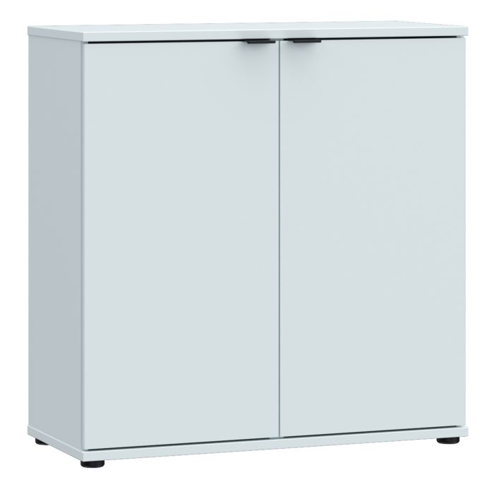 HELION 2 Door Sideboard Cupboard - Light Grey