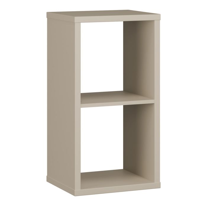 LORYTH 1 Shelf Bedside Table Storage Unit - Taupe