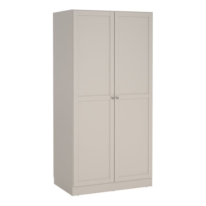 MANFRED 2 Door Wardrobe Beige - 99cm
