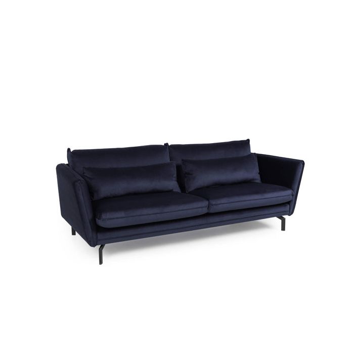 Montclair 3 Seater Fabric Sofa - Navy