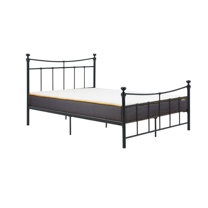 Birlea Emily Black Metal Bed Frame - Double 4ft6