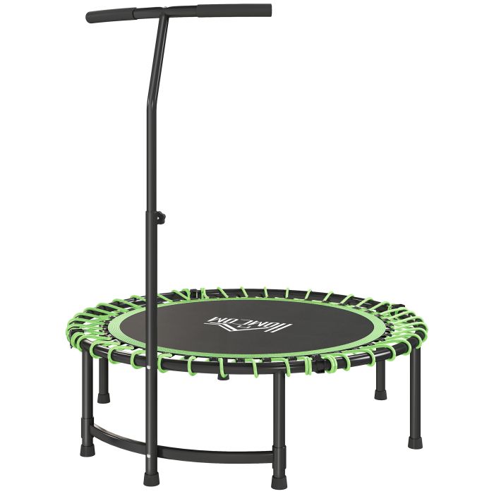 HERON Mini Round Steel Frame Trampoline Green