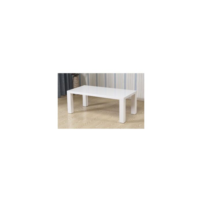Modern Marvel Corfe Coffee Table in High Gloss White