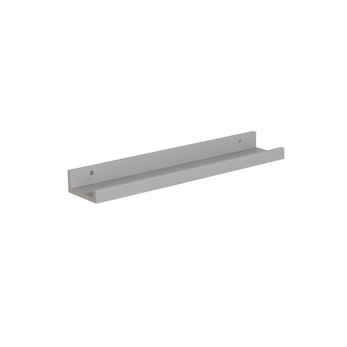 Livia Display Shelf - Light Grey Foil